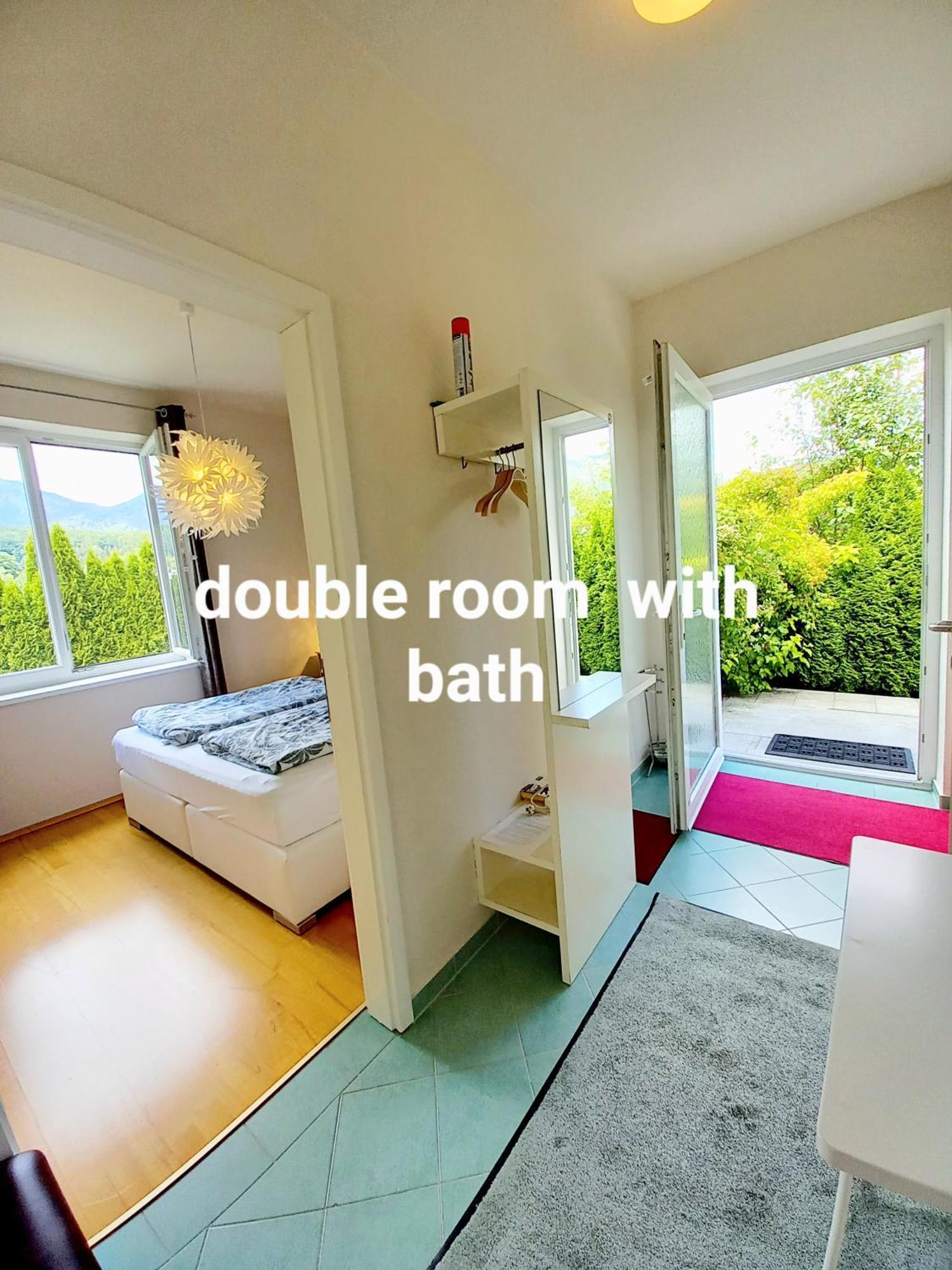 Flores, Ferienhaus Oder Doppelzimmer, Im Gruenen, 5 Gehminuten Ins Zentrum, Parkplatz, Zero Emissions バート・イシュル エクステリア 写真